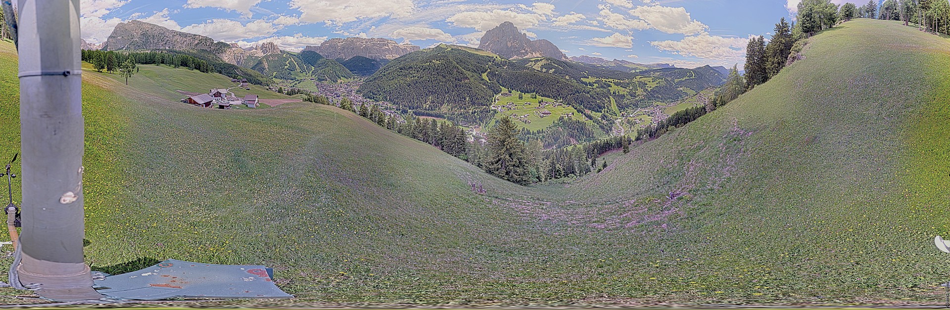 Archiv Foto Webcam Panorama über Wolkenstein