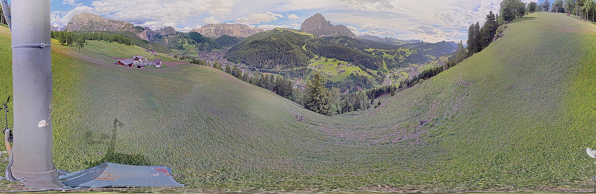 Archiv Foto Webcam Panorama über Wolkenstein