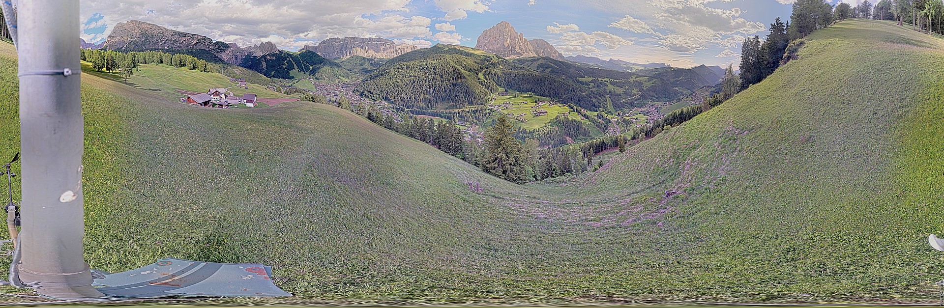 Archiv Foto Webcam Panorama über Wolkenstein