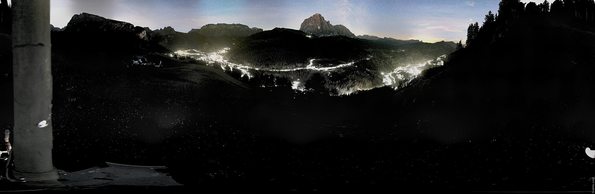Archiv Foto Webcam Panorama über Wolkenstein