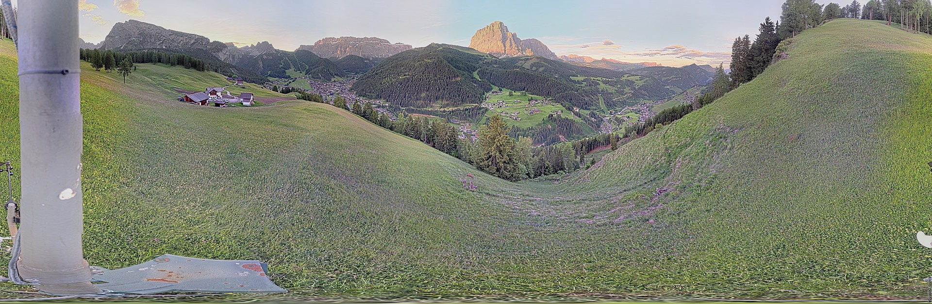 Archiv Foto Webcam Panorama über Wolkenstein