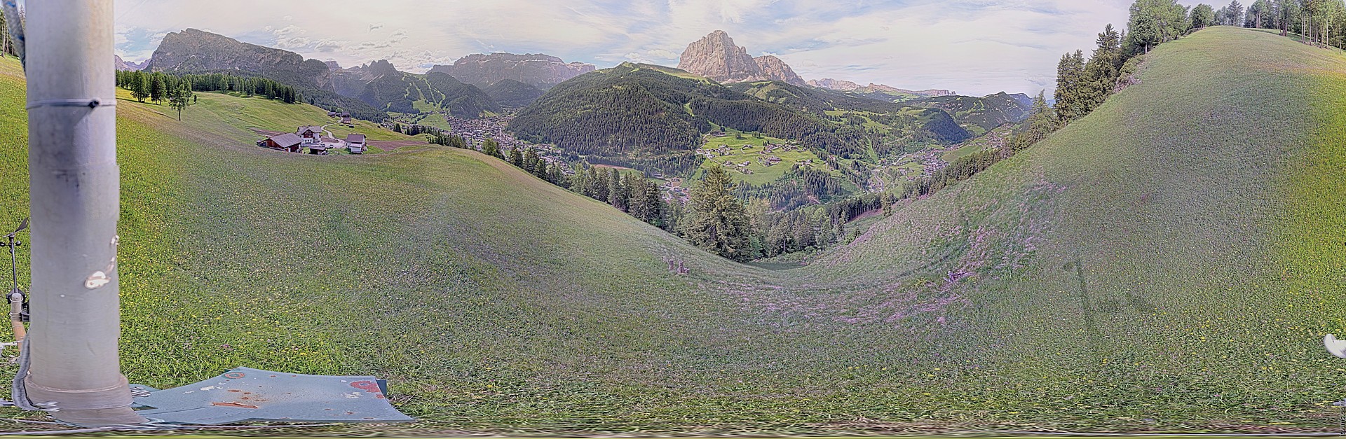 Archiv Foto Webcam Panorama über Wolkenstein