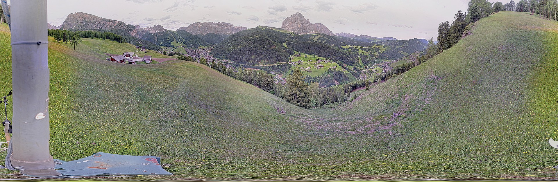 Archiv Foto Webcam Panorama über Wolkenstein