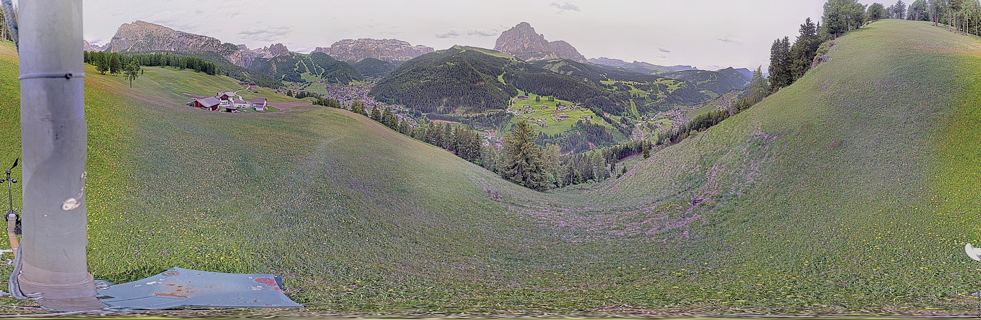 Archived image Webcam Panoramic view of Wolkenstein