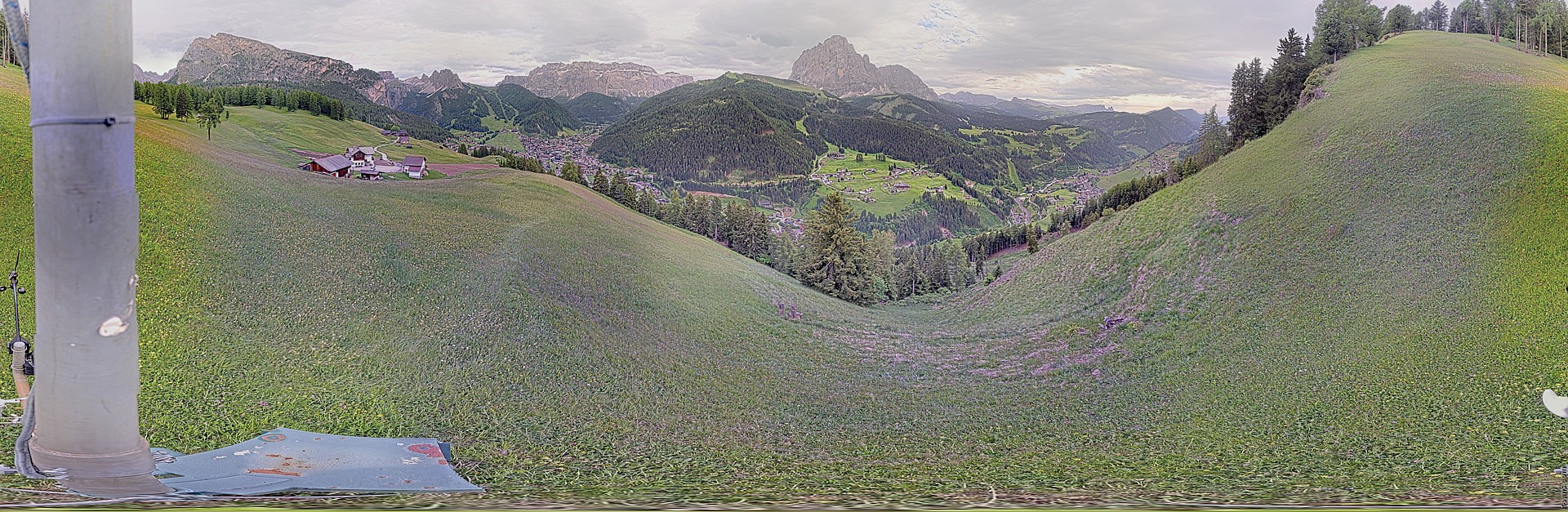 Archived image Webcam Panoramic view of Wolkenstein