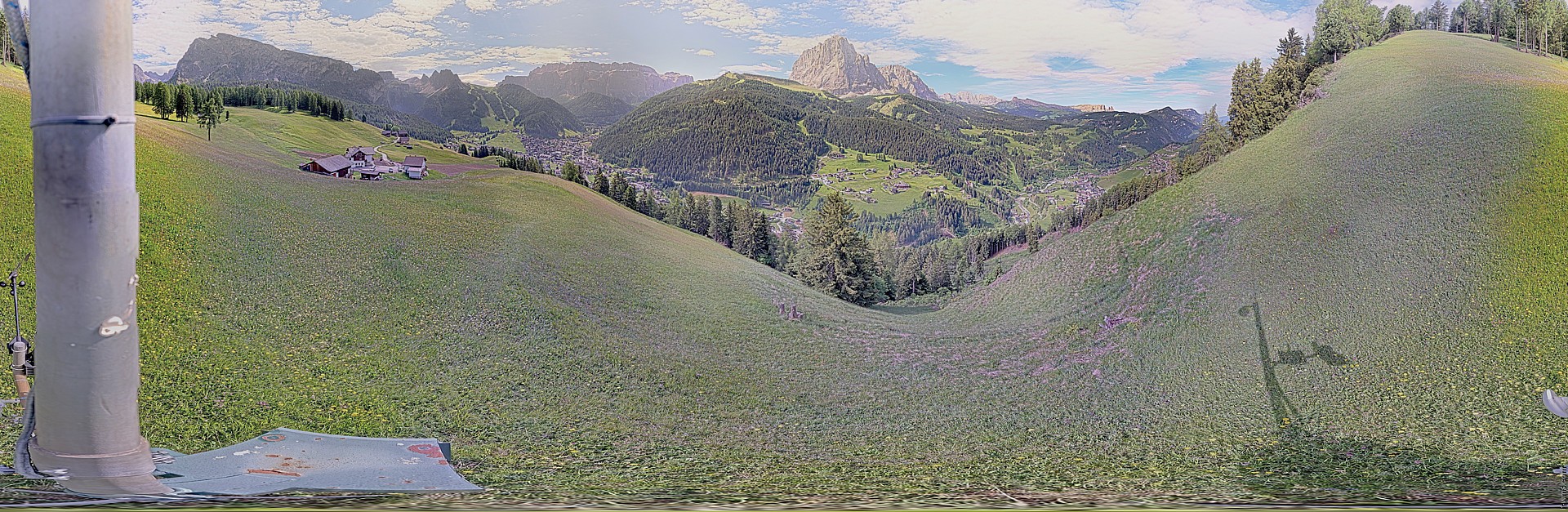 Archiv Foto Webcam Panorama über Wolkenstein