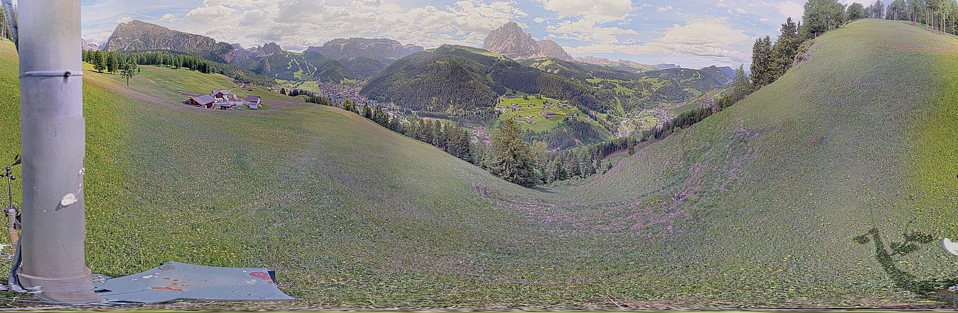 Archiv Foto Webcam Panorama über Wolkenstein