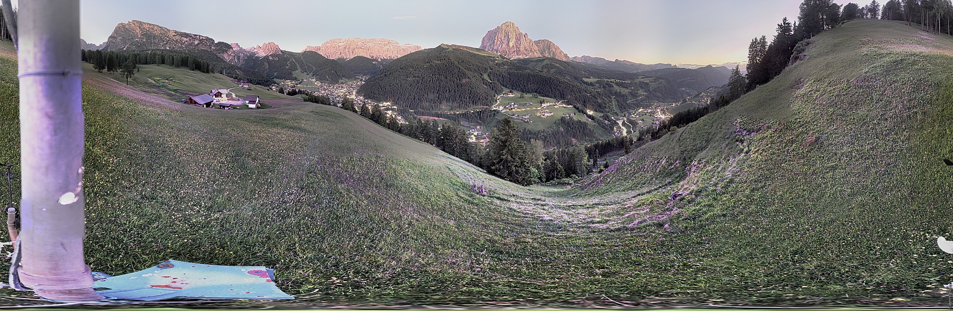 Archiv Foto Webcam Panorama über Wolkenstein