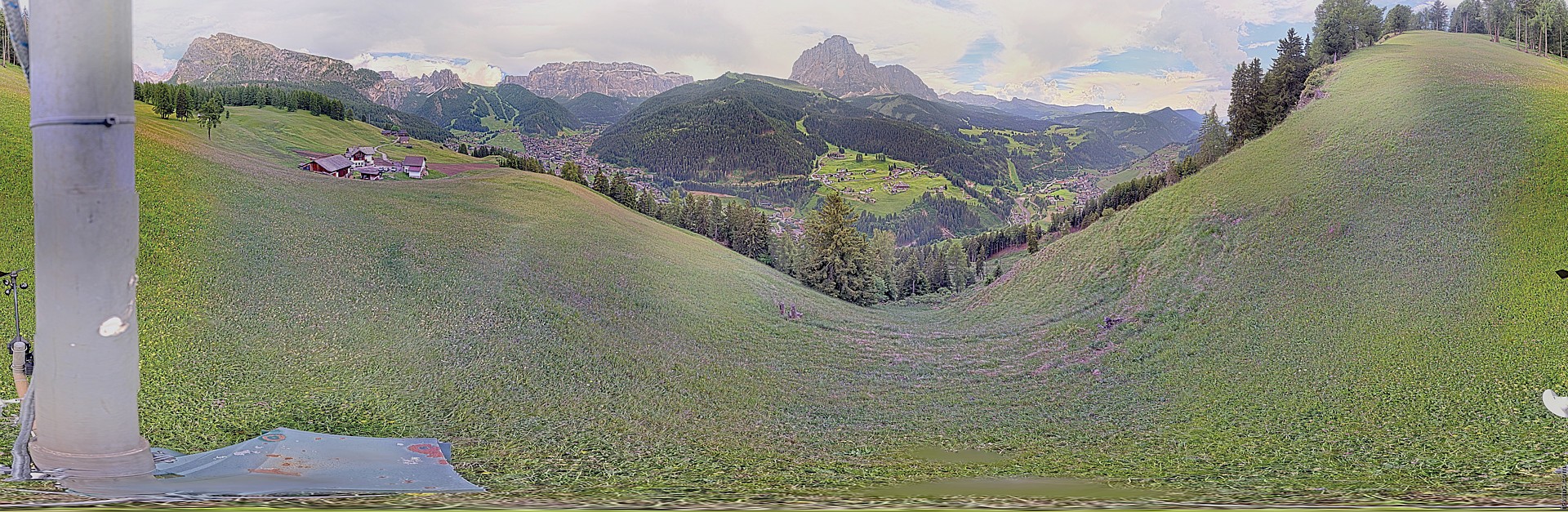 Archiv Foto Webcam Panorama über Wolkenstein