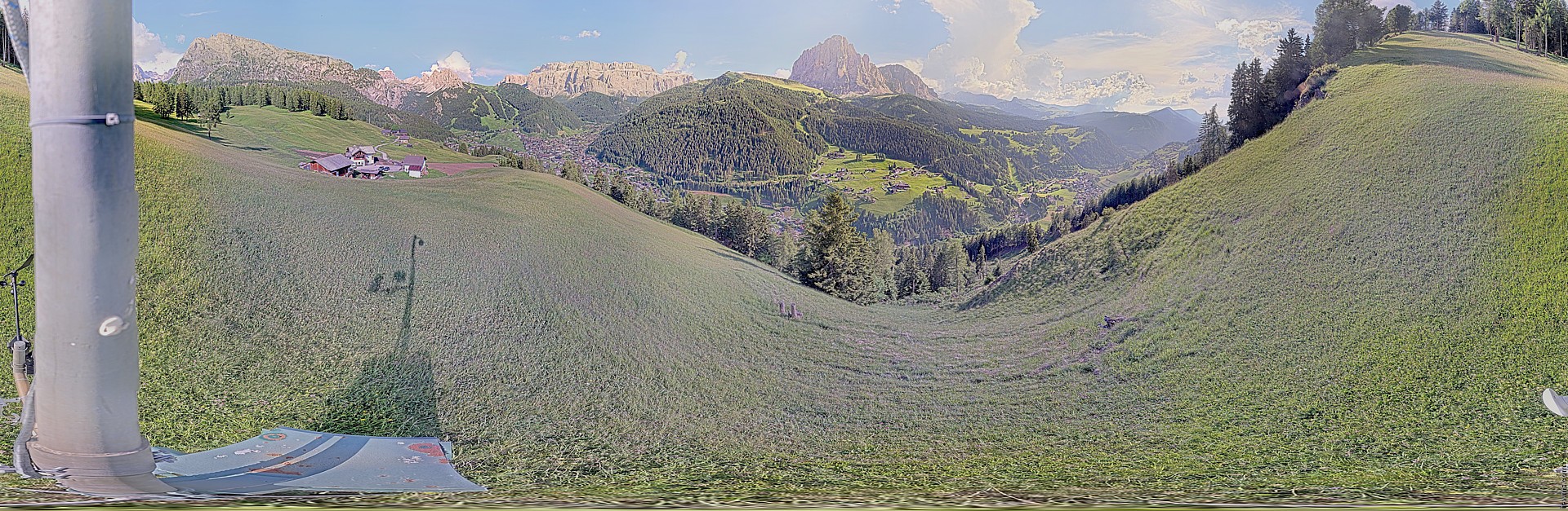 Archiv Foto Webcam Panorama über Wolkenstein