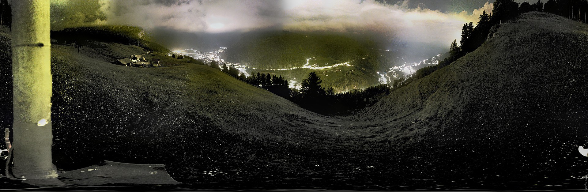Archiv Foto Webcam Panorama über Wolkenstein