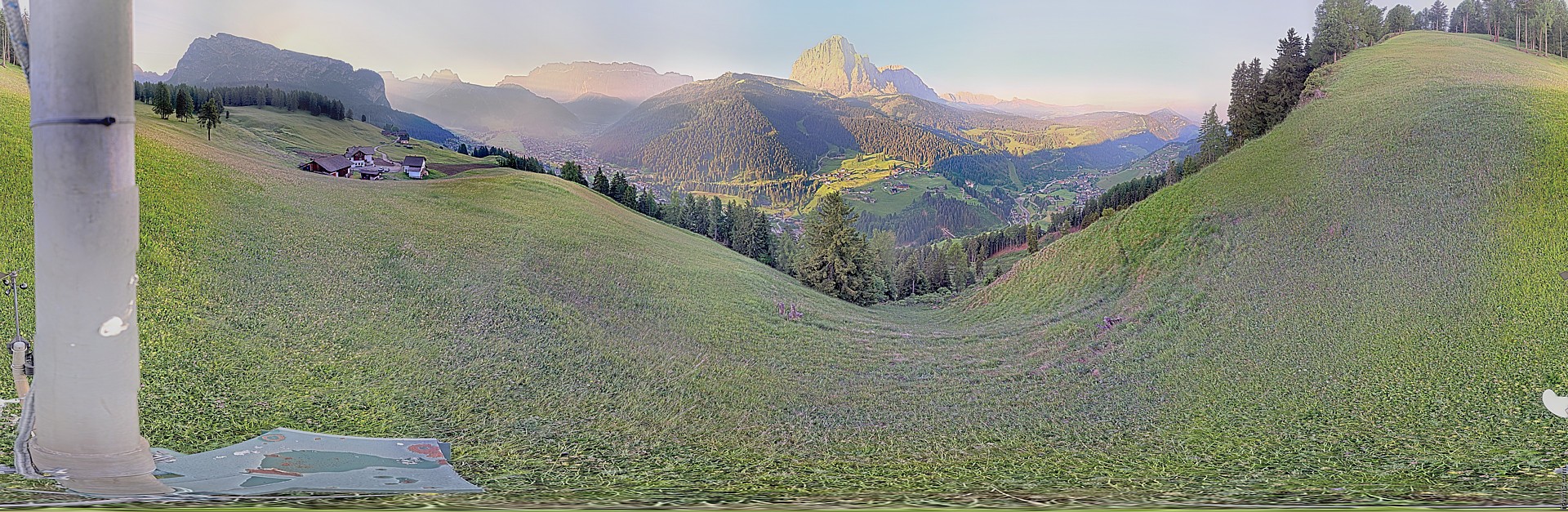 Archiv Foto Webcam Panorama über Wolkenstein