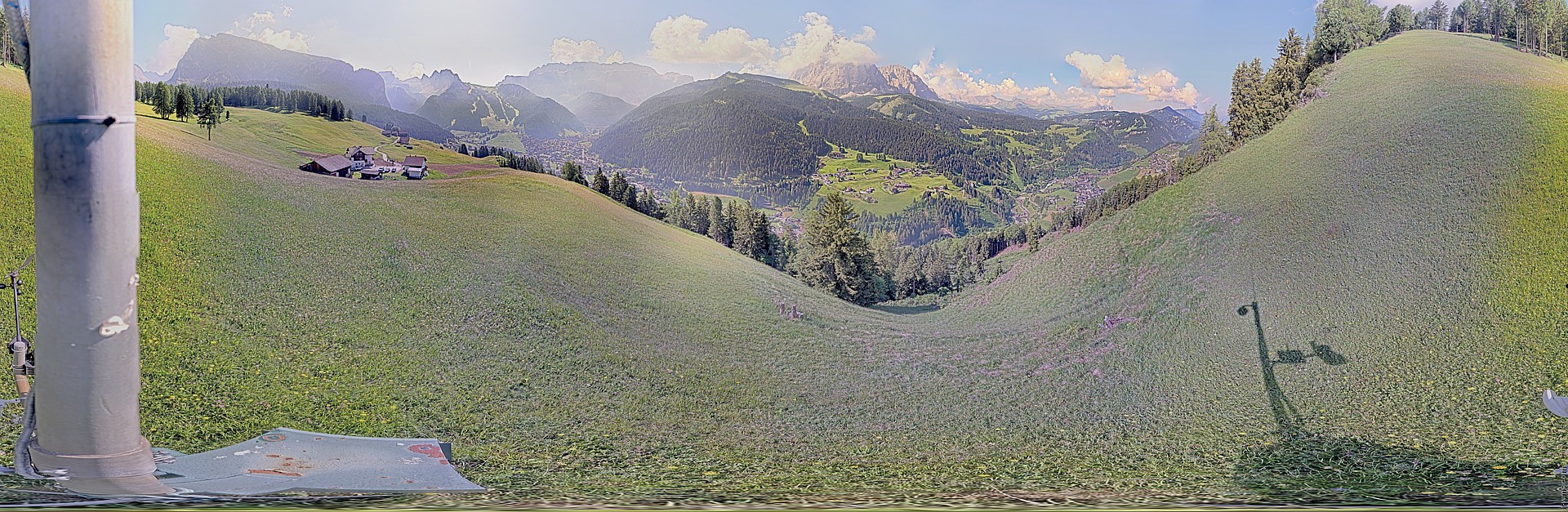 Archiv Foto Webcam Panorama über Wolkenstein