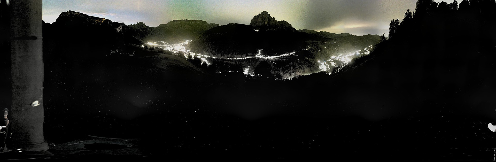 Archiv Foto Webcam Panorama über Wolkenstein