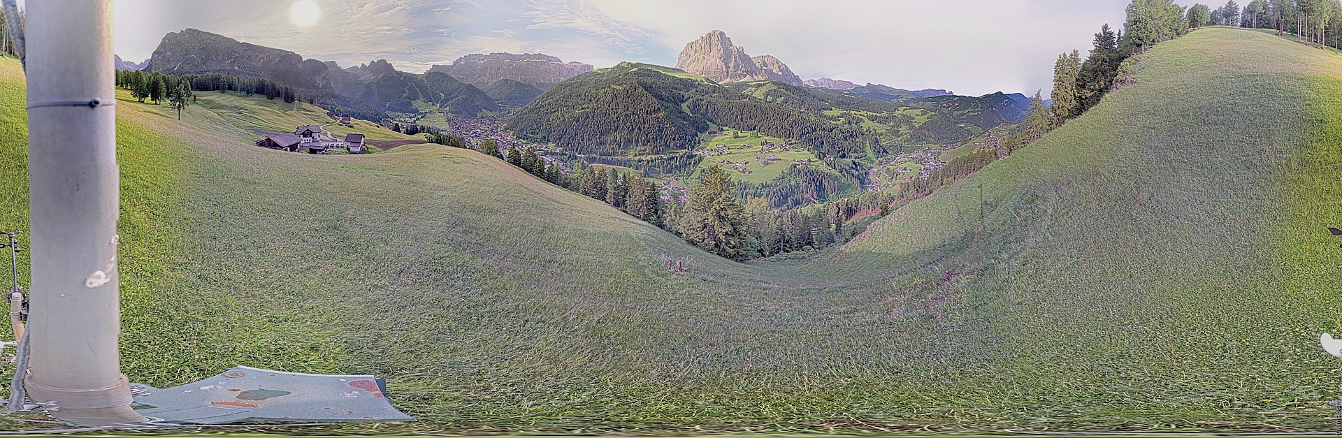 Archiv Foto Webcam Panorama über Wolkenstein
