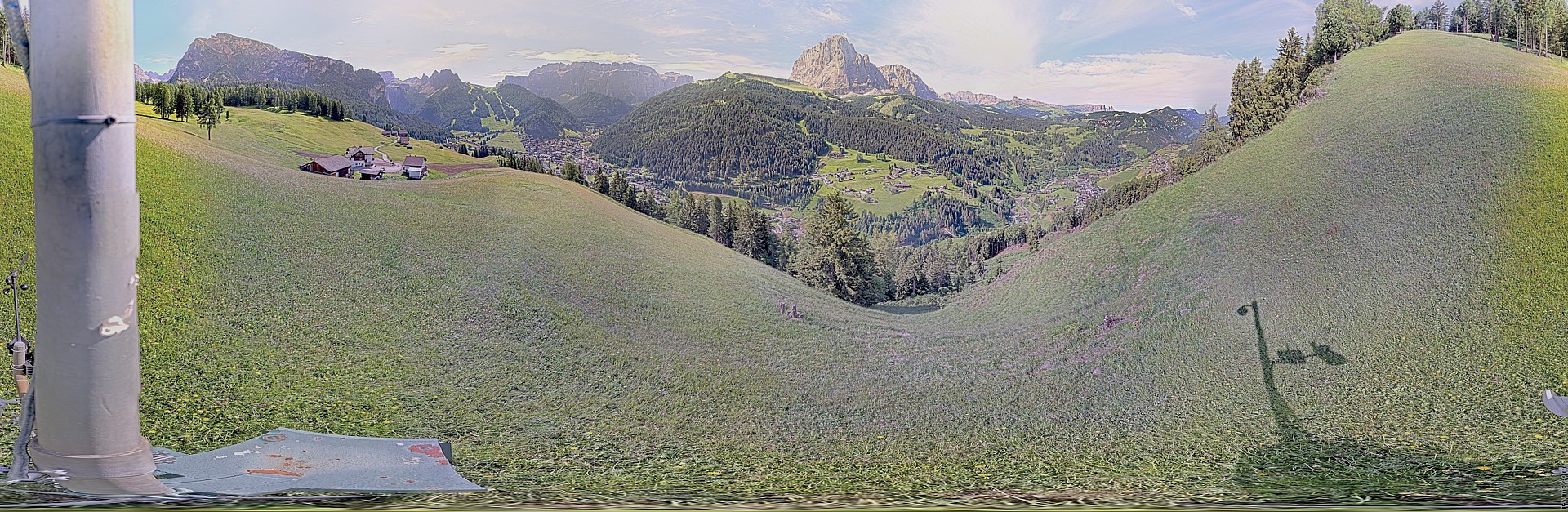 Archiv Foto Webcam Panorama über Wolkenstein