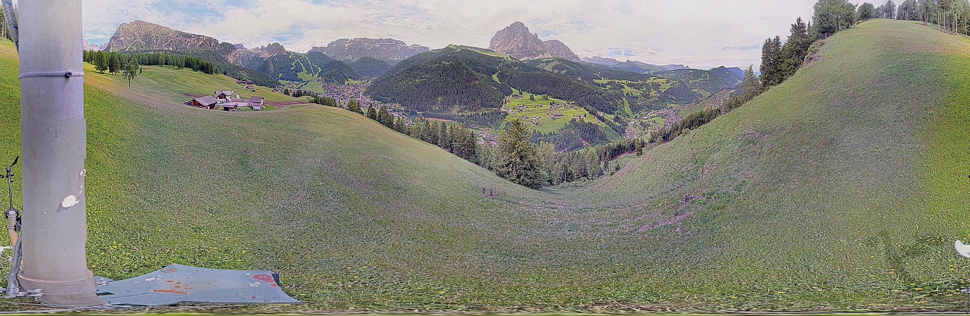 Archiv Foto Webcam Panorama über Wolkenstein