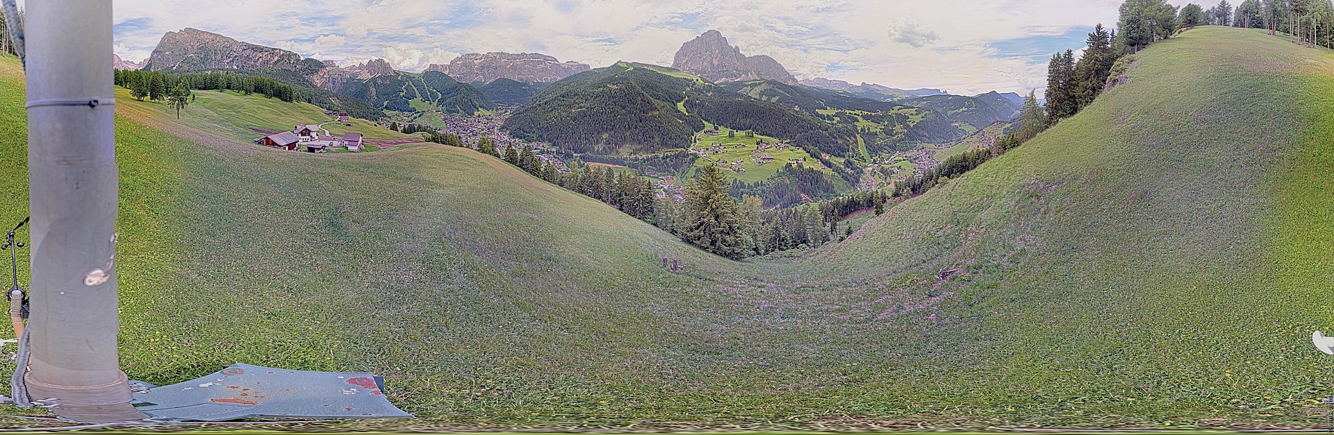 Archiv Foto Webcam Panorama über Wolkenstein