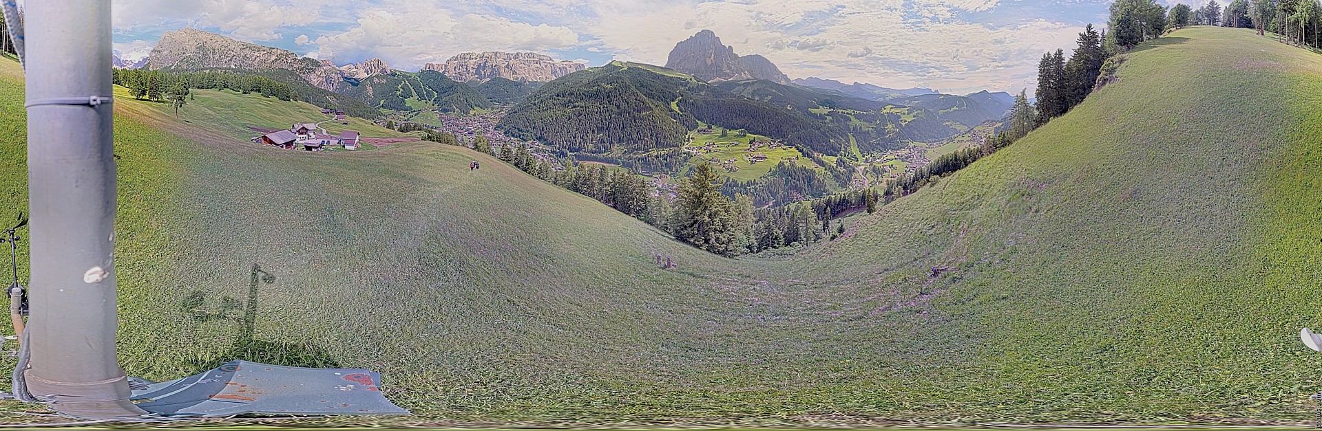 Archiv Foto Webcam Panorama über Wolkenstein