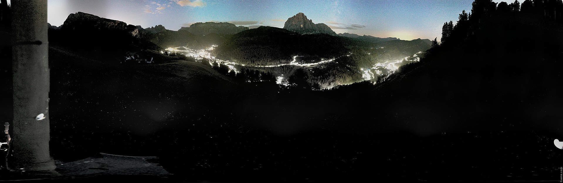 Archiv Foto Webcam Panorama über Wolkenstein