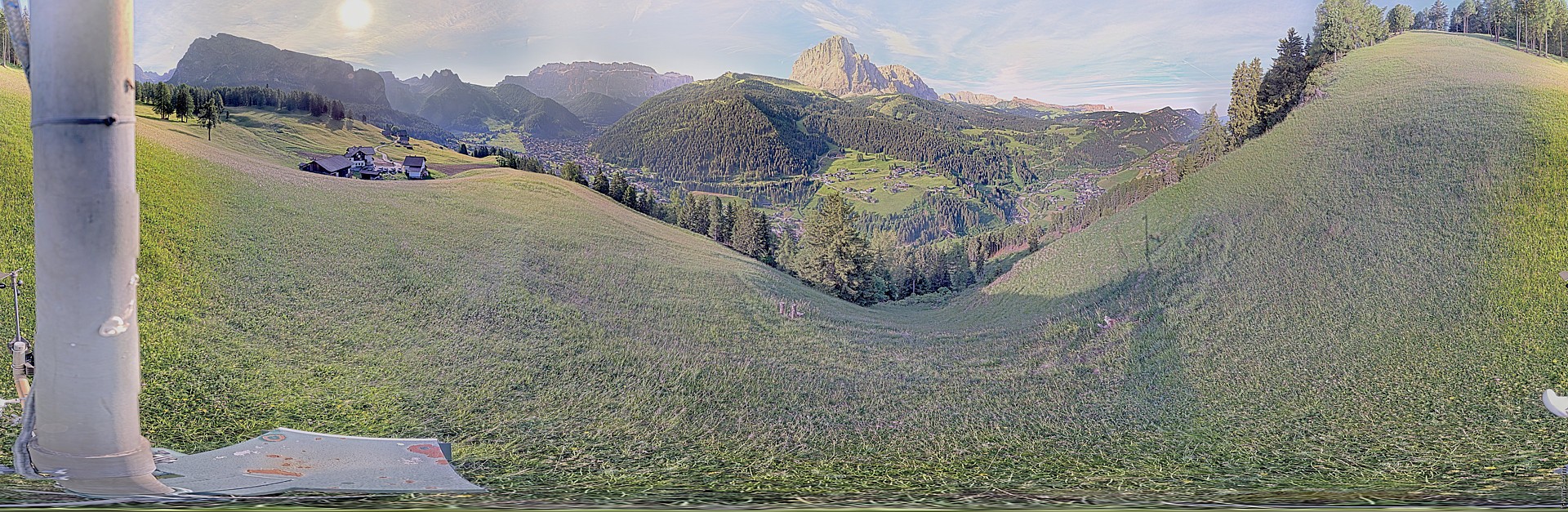 Archiv Foto Webcam Panorama über Wolkenstein