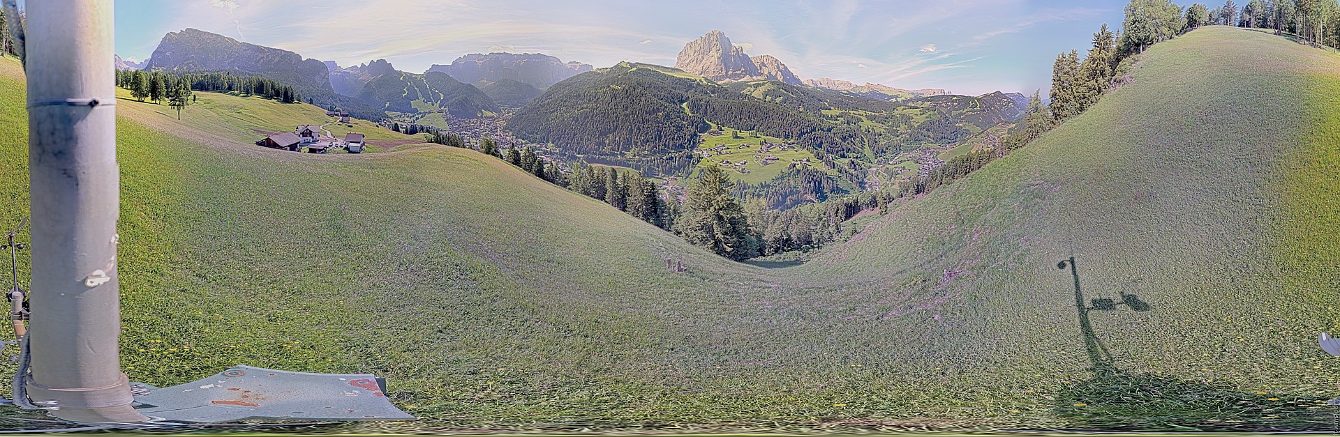 Archiv Foto Webcam Panorama über Wolkenstein