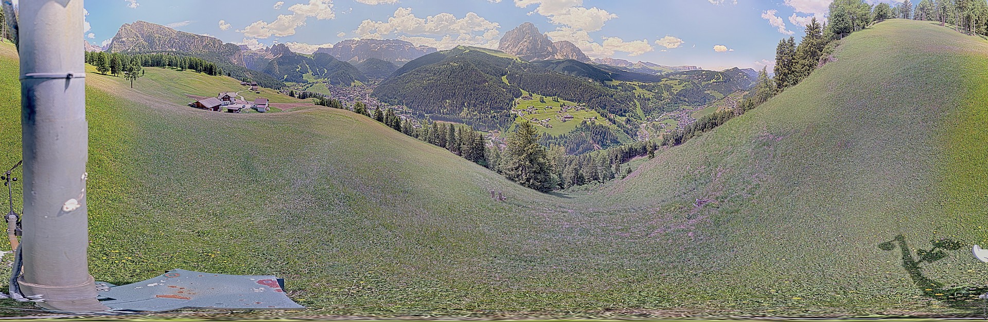 Archiv Foto Webcam Panorama über Wolkenstein