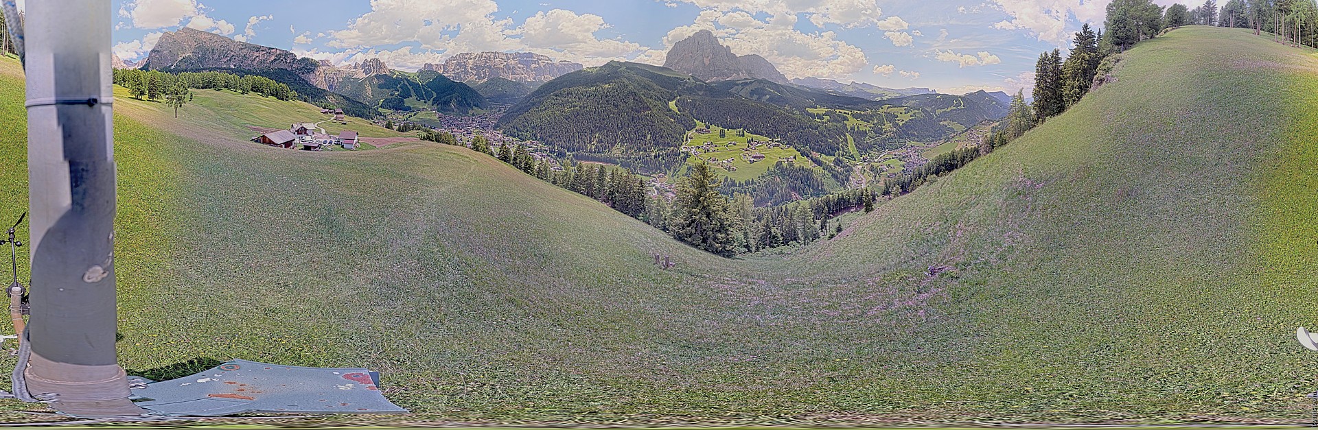 Archiv Foto Webcam Panorama über Wolkenstein