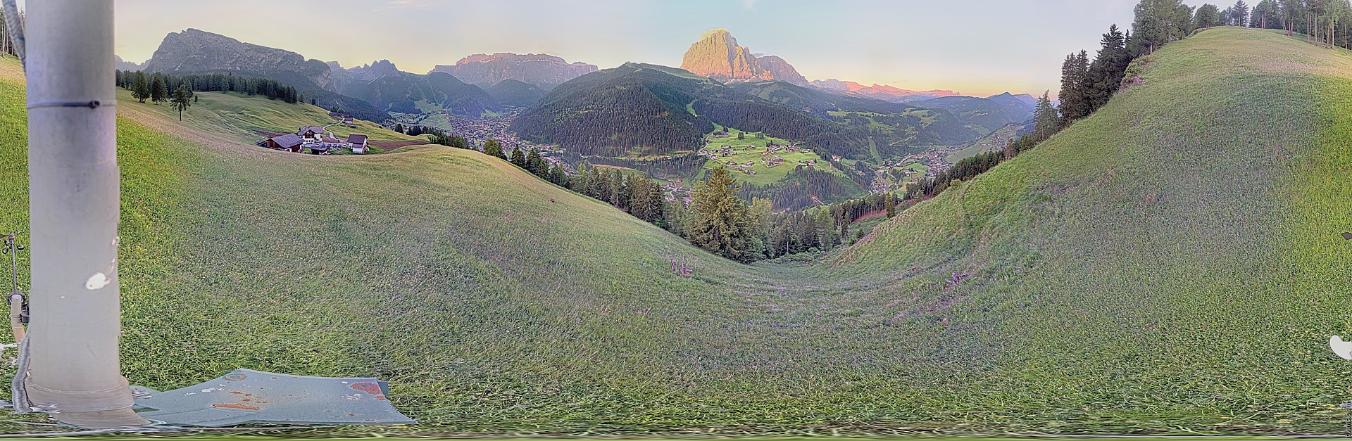Archiv Foto Webcam Panorama über Wolkenstein