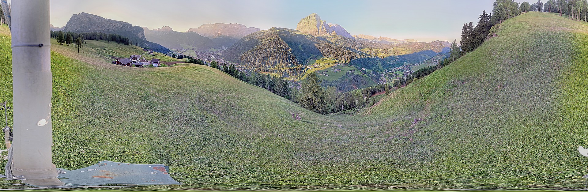 Archiv Foto Webcam Panorama über Wolkenstein