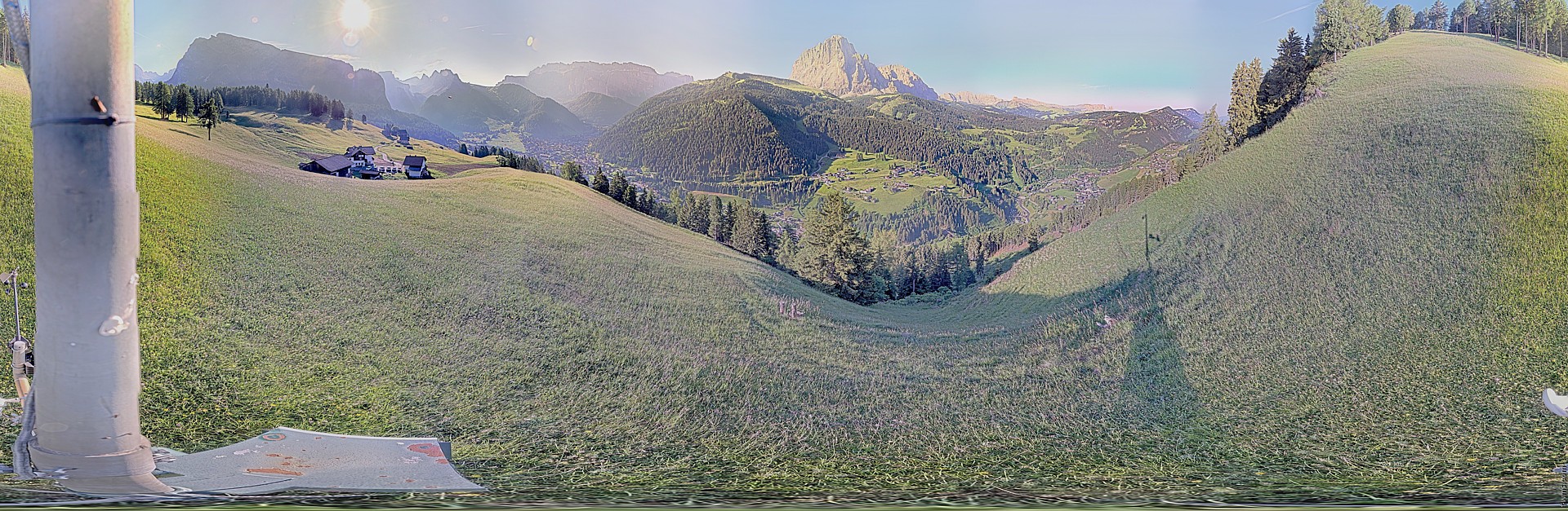 Archiv Foto Webcam Panorama über Wolkenstein