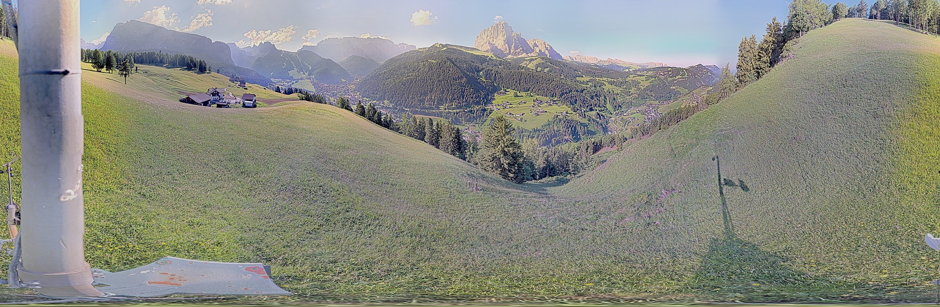 Archiv Foto Webcam Panorama über Wolkenstein