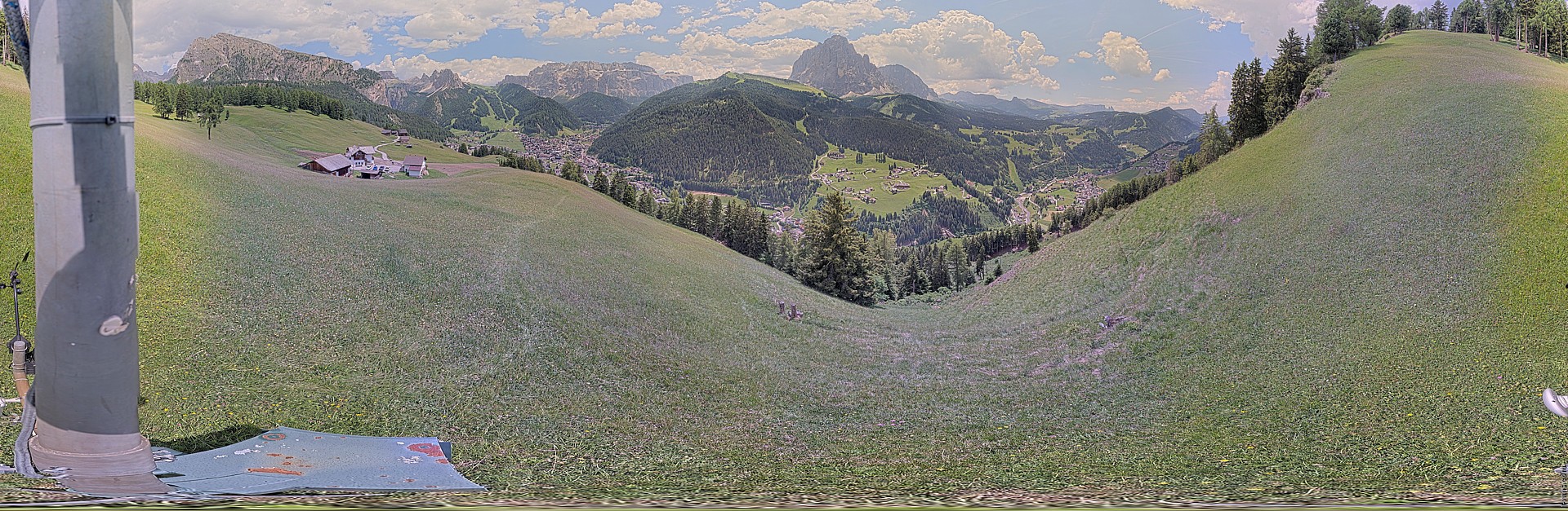 Archiv Foto Webcam Panorama über Wolkenstein