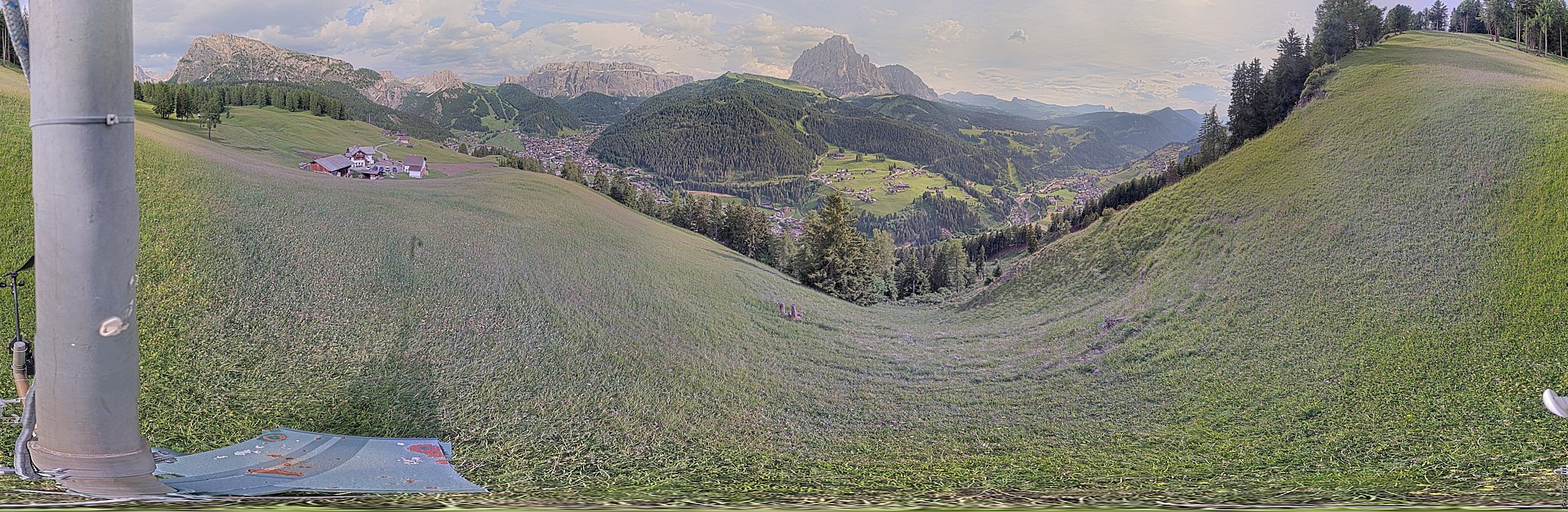 Archiv Foto Webcam Panorama über Wolkenstein