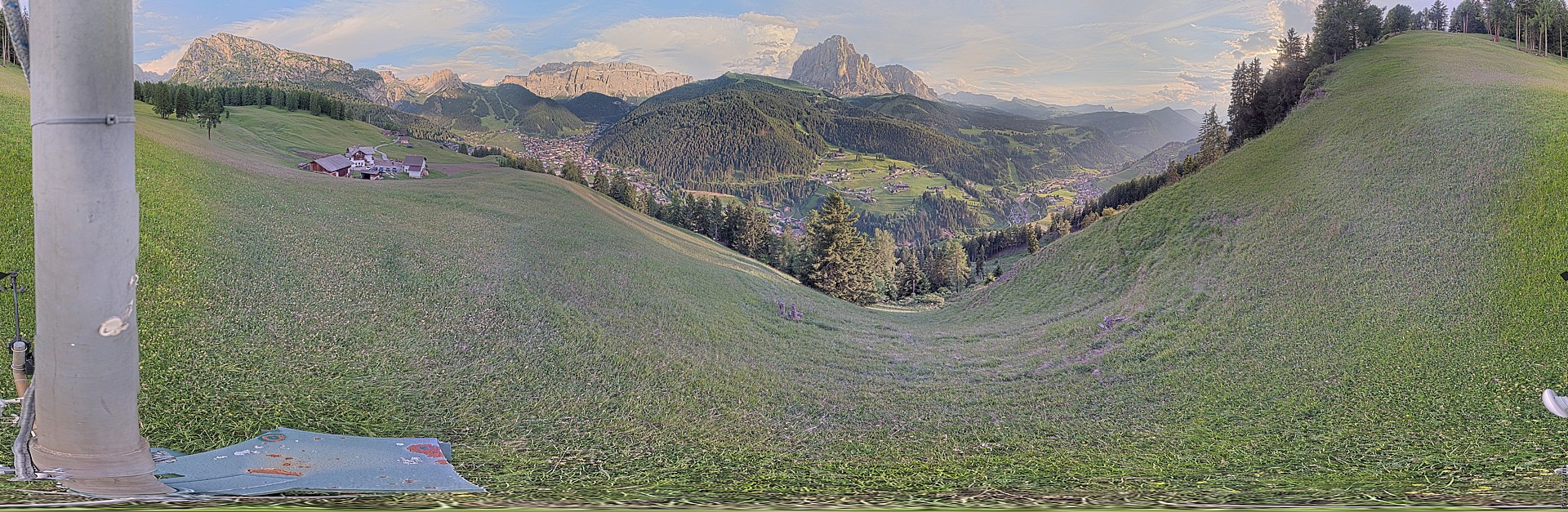 Archiv Foto Webcam Panorama über Wolkenstein