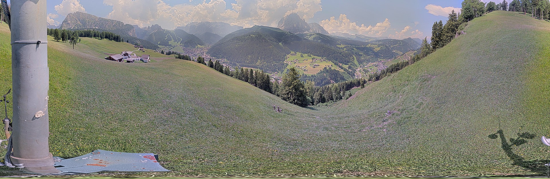 Archived image Webcam Panoramic view of Wolkenstein