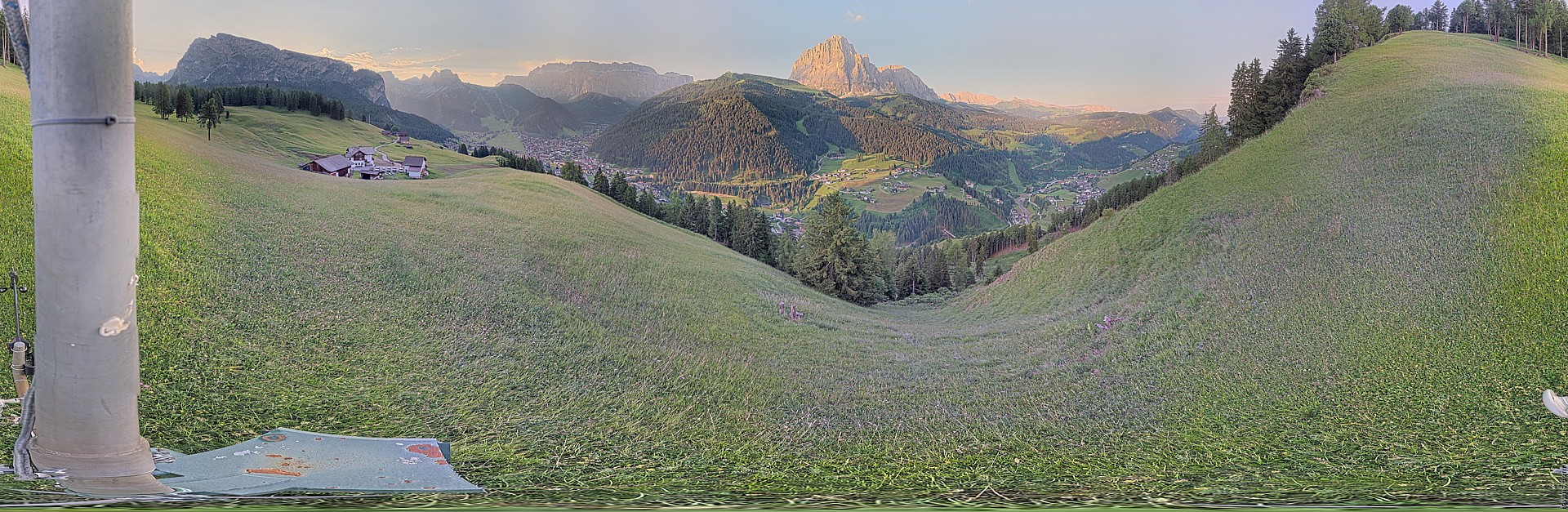 Archiv Foto Webcam Panorama über Wolkenstein