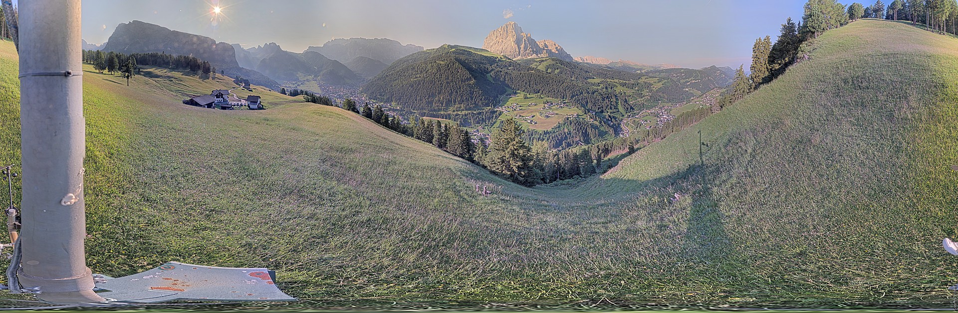 Archiv Foto Webcam Panorama über Wolkenstein