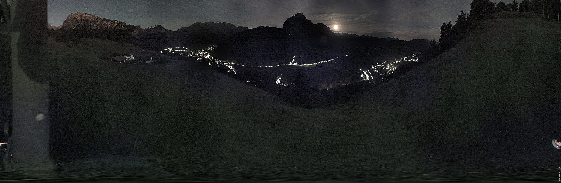 Archiv Foto Webcam Panorama über Wolkenstein