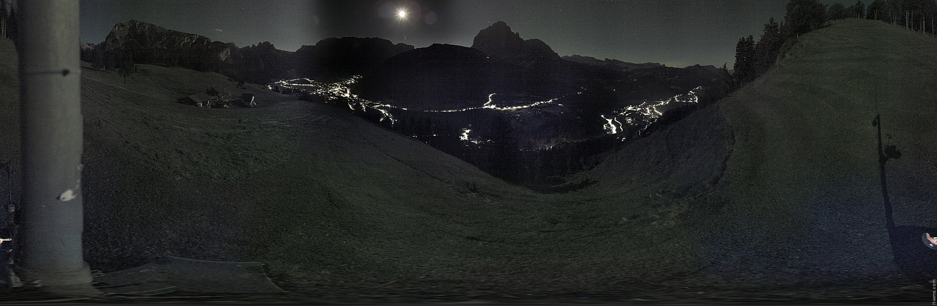 Archived image Webcam Panoramic view of Wolkenstein
