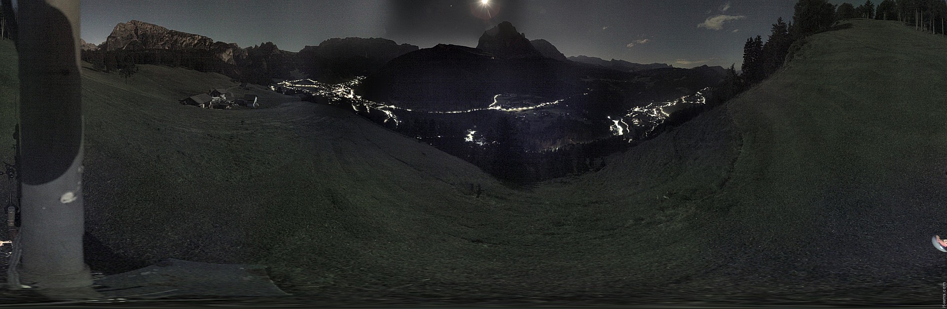 Archived image Webcam Panoramic view of Wolkenstein