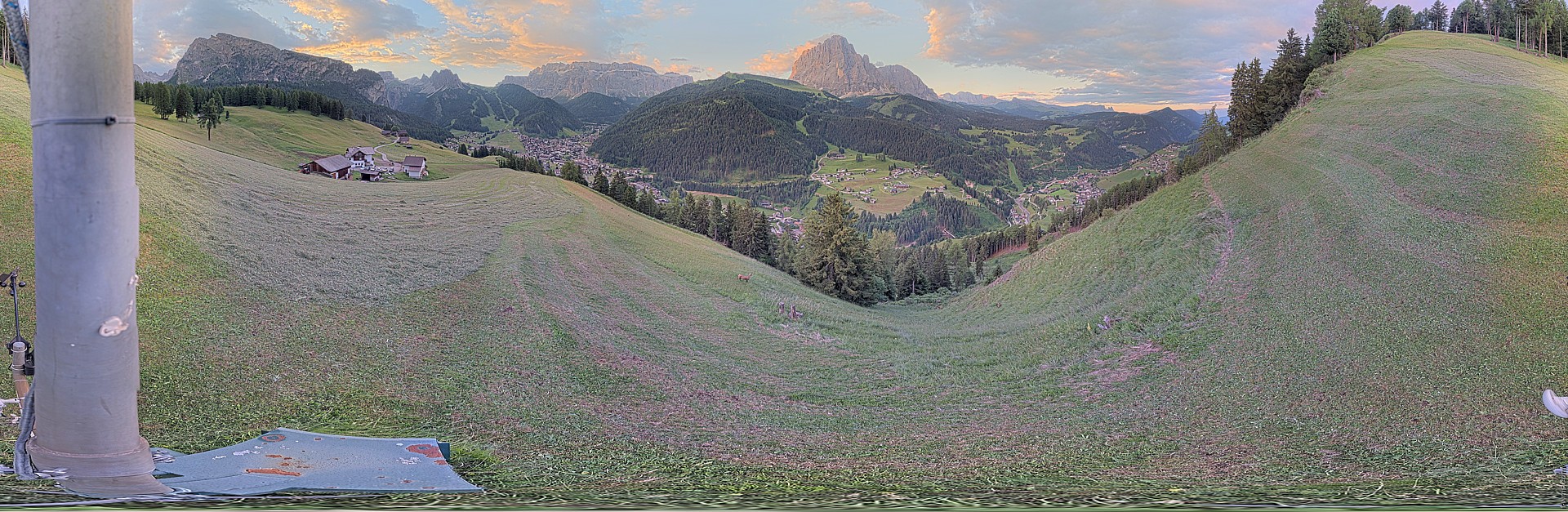 Archived image Webcam Panoramic view of Wolkenstein