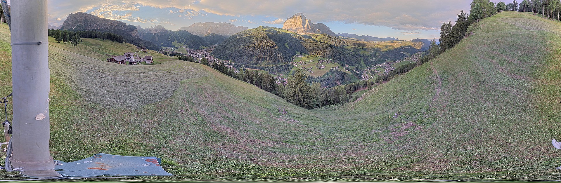 Archived image Webcam Panoramic view of Wolkenstein