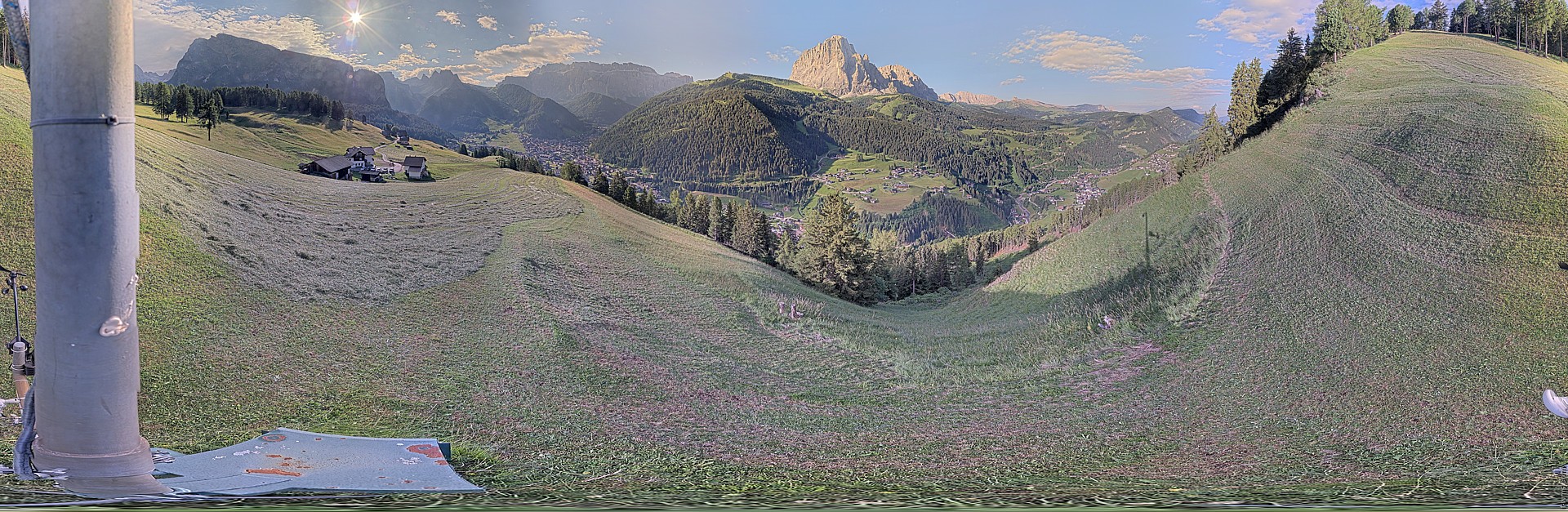Archived image Webcam Panoramic view of Wolkenstein