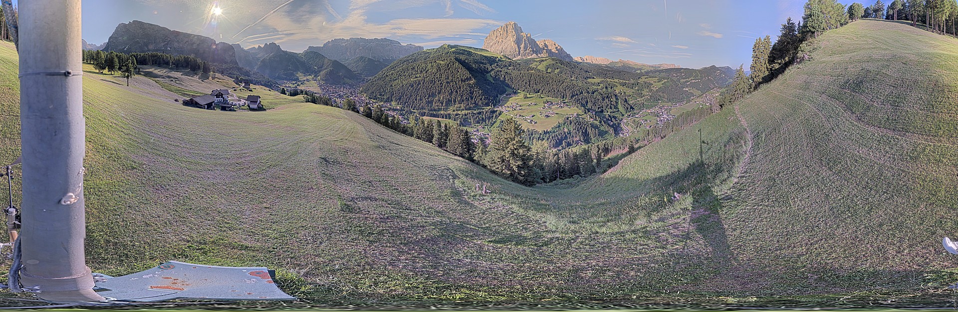 Archiv Foto Webcam Panorama über Wolkenstein