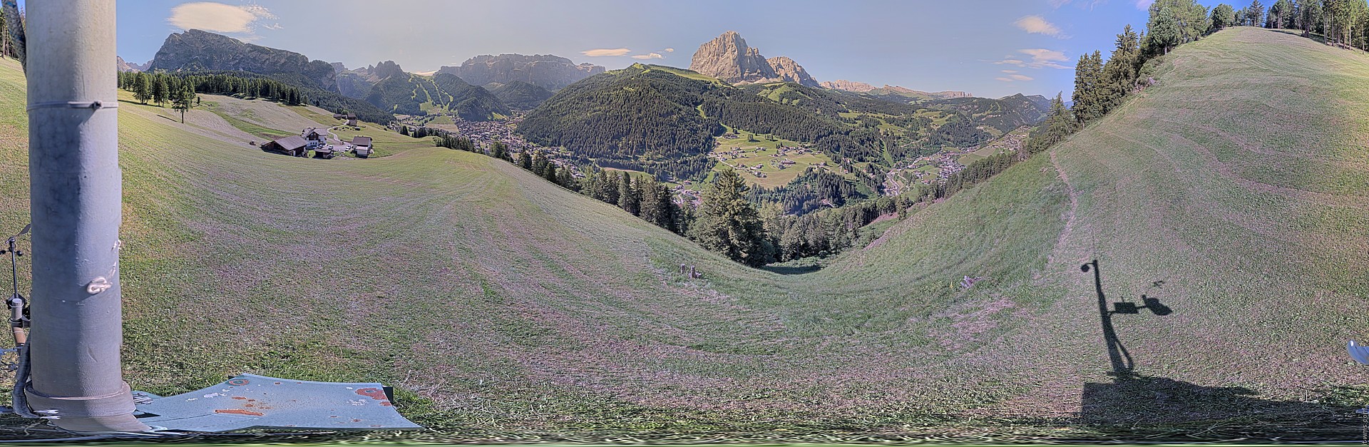 Archiv Foto Webcam Panorama über Wolkenstein