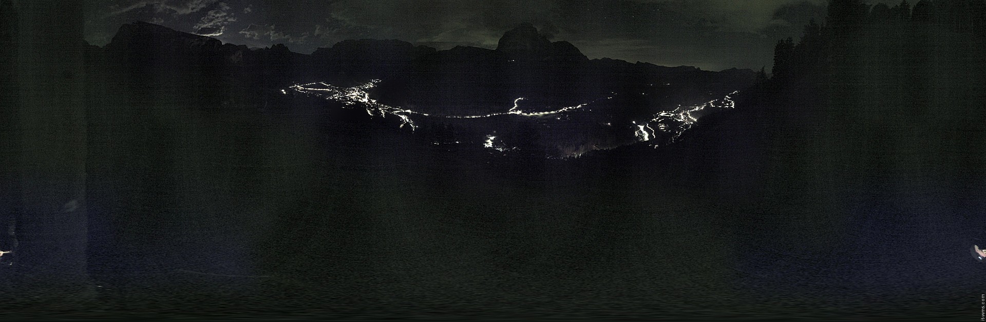 Archiv Foto Webcam Panorama über Wolkenstein