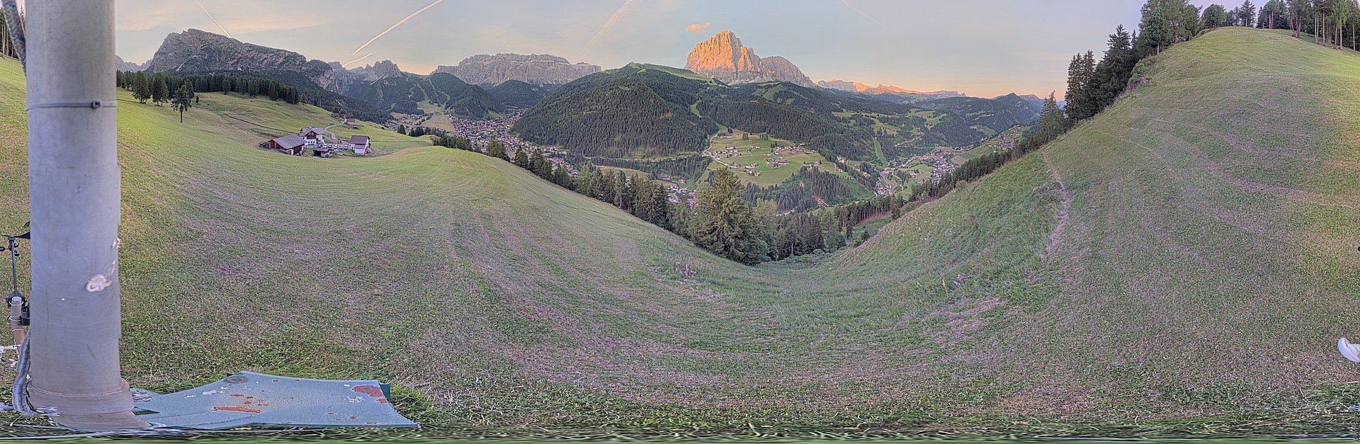 Archiv Foto Webcam Panorama über Wolkenstein