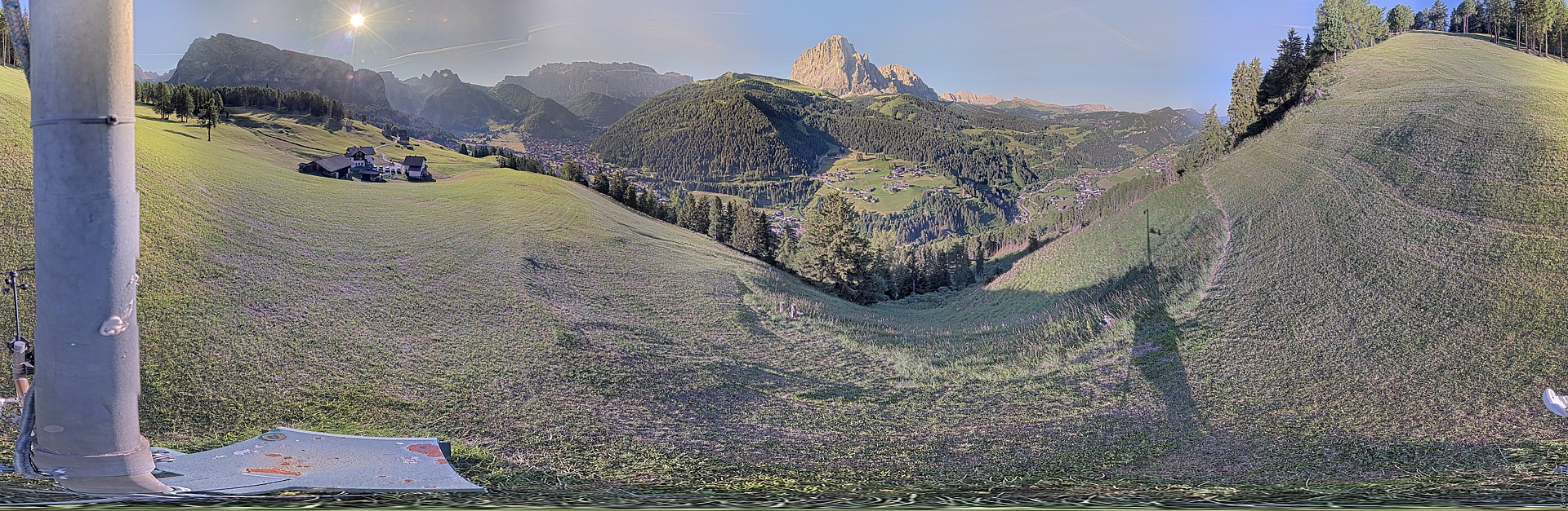 Archiv Foto Webcam Panorama über Wolkenstein