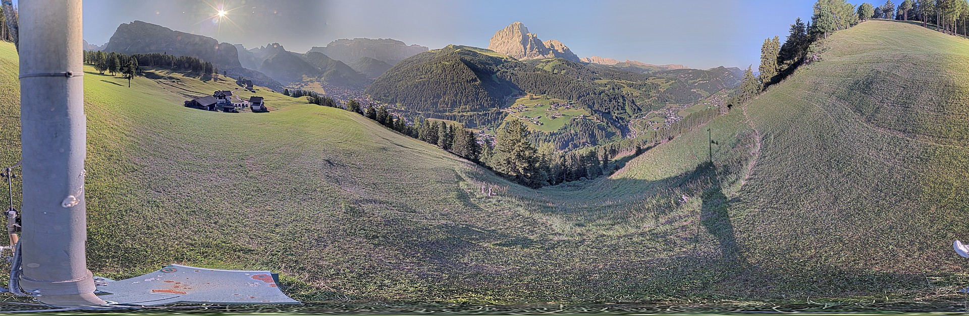 Archived image Webcam Panoramic view of Wolkenstein